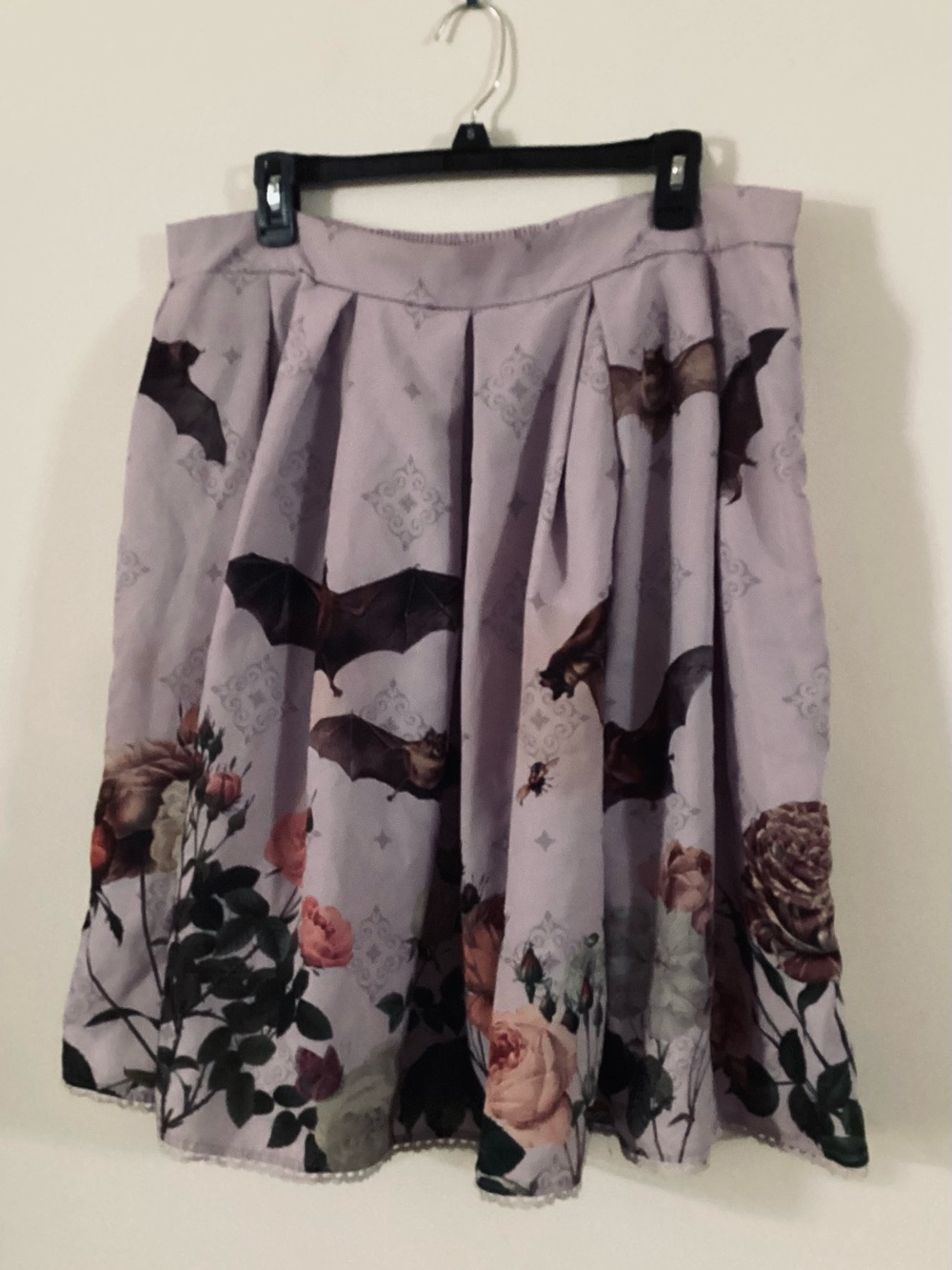 Mossbadger Chiropteran Garden/Bat Skirt - Short - Lavender - Size 16 - Rare